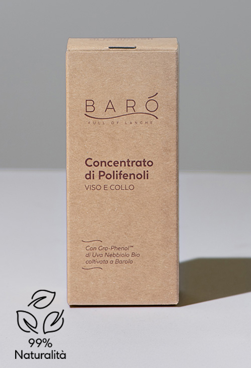 Il nostro concentrato di polifenoli è unico al mondo, è l’essenza delle langhe in gocce